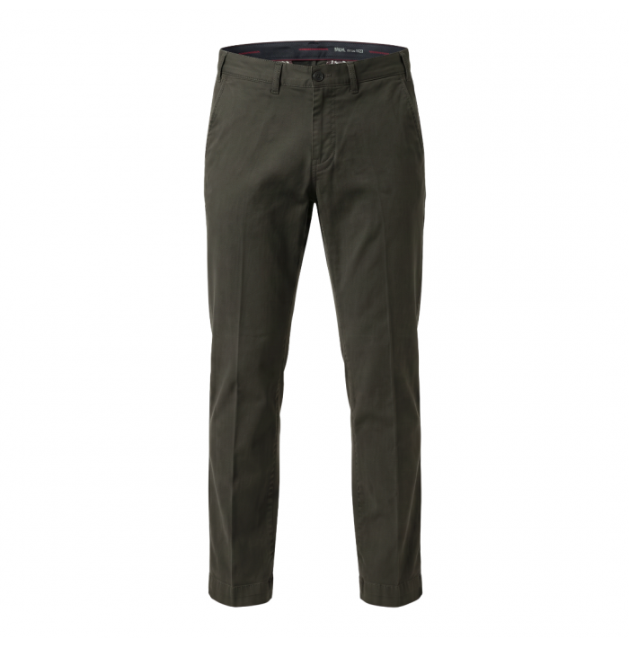 PANTALONE UOMO CALDO COTONE VERDE BRUHL