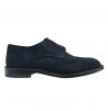 SCARPA UOMO INGLESINA IN PELLE SCAMOSCIATA BLU