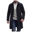 CAPPOTTO UOMO SPORTIVO IN TESSUTO TECNICO NERO